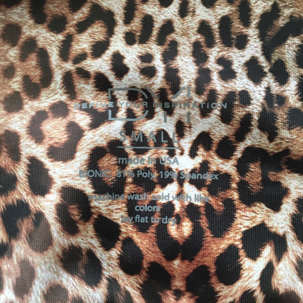 DYI LEOPARD LEGGINGS